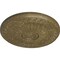 Ekena Millwork Randee Ceiling Medallion (Fits Canopies up to 3 7/8"), 20"OD x 1 3/8"P, Mississippi Mud Crackle CM20HAMMC - alternate 4
